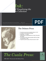 Irish Ink: Printing and Visualizing The Dolmen Press
