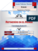 Refinerias en El Mundo(Cachumba f.)