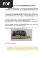 Kode Warna Konektor Sound Card Komputer | PDF