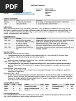 michael bourke cv final