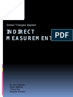 Indirect Measurement Template