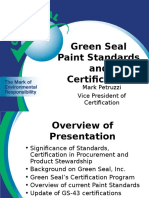 Green Seal Presentation