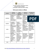 9.2 Tarea de Desempeño - Rúbrica para Evaluar Un Dibujo PDF