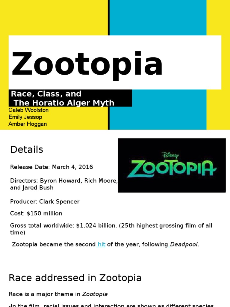 Zootopia | PDF