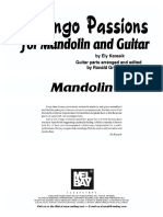 13 Tango Passions for Mandolin and Guitar MDN