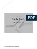 The Unofficial Studio One 3 Keyboard Shortcuts Guide