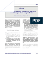 Algerie Reglement 2007 01 Transactions Courantes