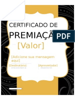 Certificado Modelo