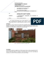 INF #001 - Levantamiento Topografico de 35 Plataformas Deportivas