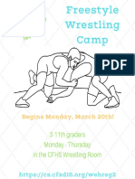 Freestyle Wrestling Camp