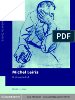 (Cambridge Studies in French) Seán Hand-Michel Leiris_ Writing the Self-Cambridge University Press (2002).pdf