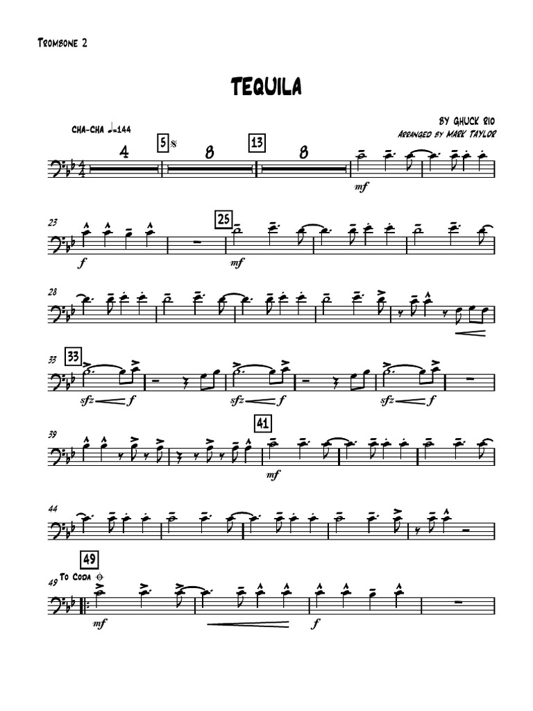 Tequila Trombone 2 PDF PDF