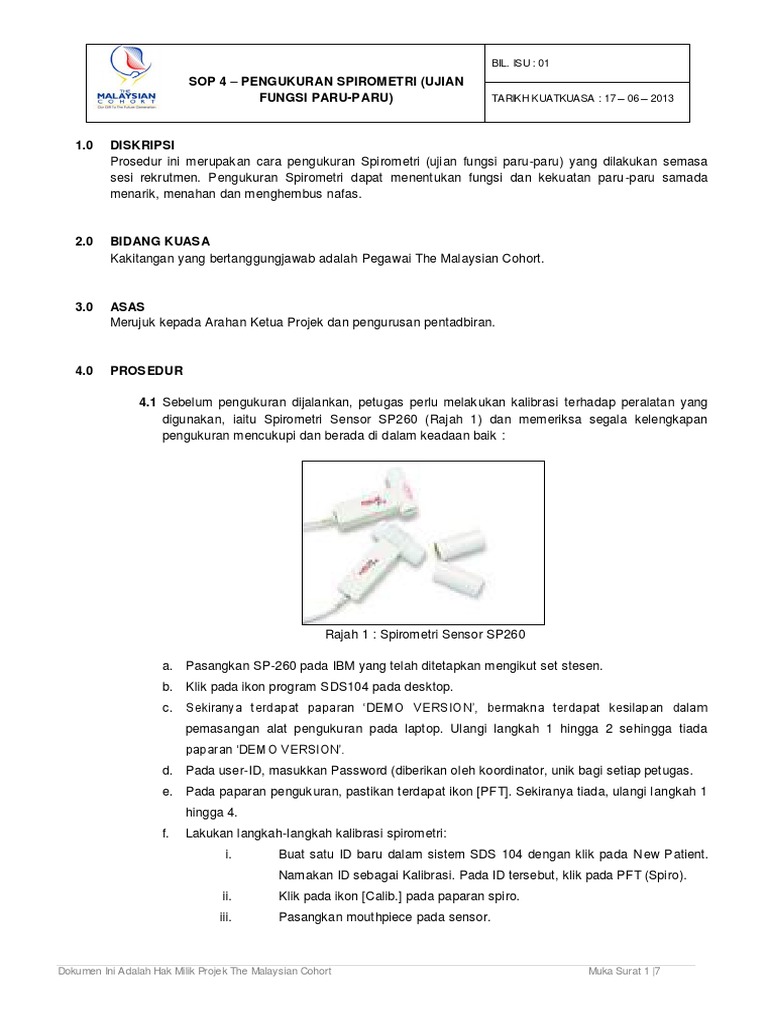 Pengukuran Spirometri PDF