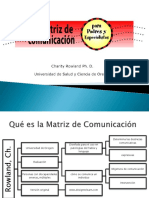 Matriz de Comunicacion