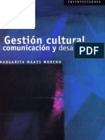 Gestión Cultural, Comunicación y Desarrollo