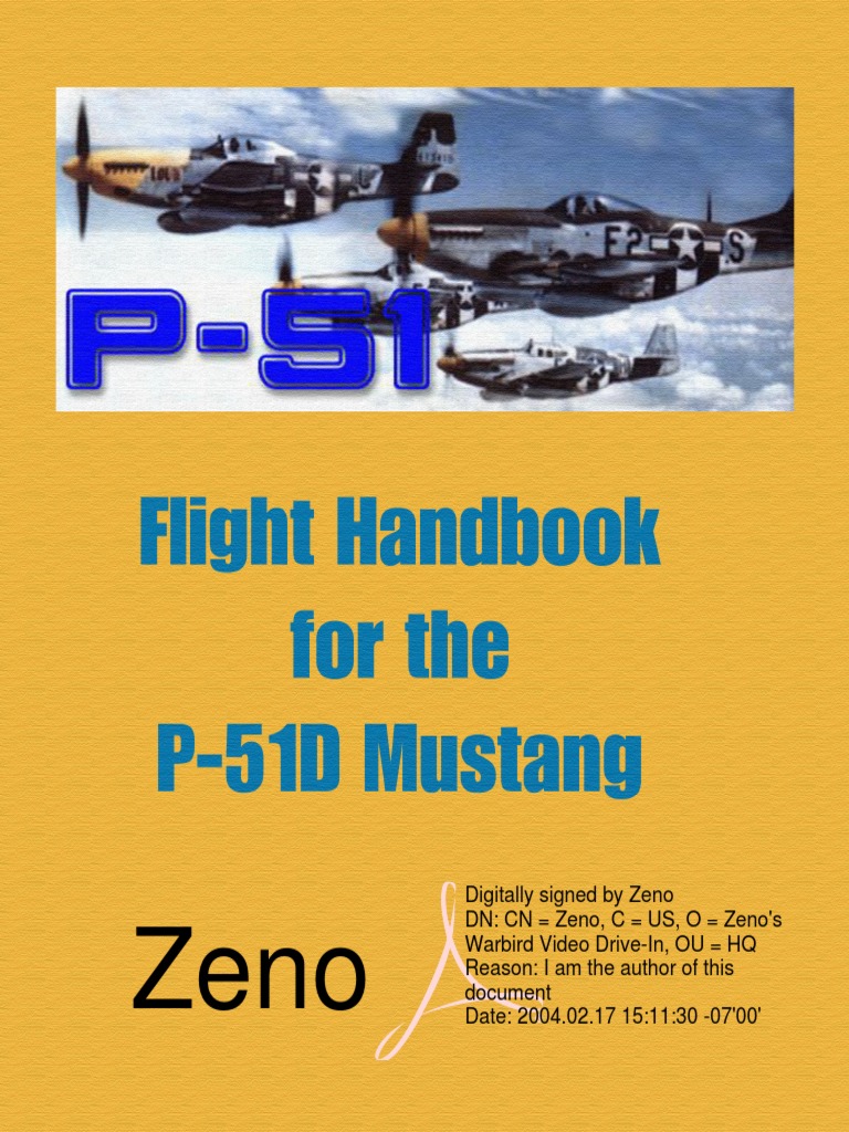 P-51 Manual | PDF