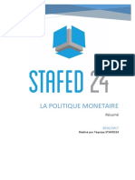 La Politique Monétaire 