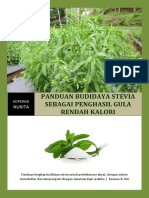 Buku Budidaya Stevia