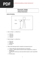 UT Level II Final Exam Questions | PDF