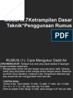 Rumus Singkat Teknik Sipil