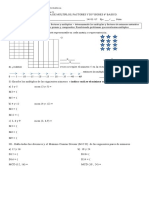 Prueba 6° Multiplos y Divisores