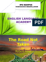 Robert Frost's The Road Not Taken