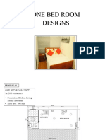 One Bedroom House Designs