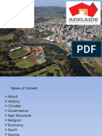 Adelaide 'S History, Climate, Economy and Religion