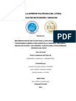 Proyecto de Implementacion de Una Planta Par La Exploracion Explotacion y Proceso Minero en La p2