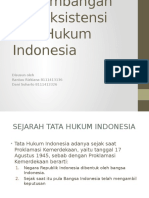 Download Perkembangan Dan Eksistensi Tata Hukum Indonesia by dani s SN342669918 doc pdf