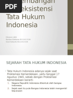 Download Perkembangan Dan Eksistensi Tata Hukum Indonesia by dani s SN342669918 doc pdf