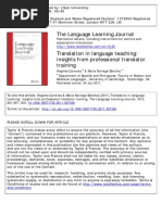 Translation in Language Teaching