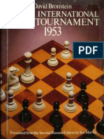 Zurich International Chess Tournament 1953 (David Bronstein, 1953) PDF