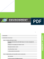 Environment: International Recovery Platform