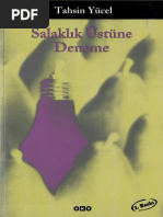 Tahsin Yücel-Salaklık Üstüne Deneme