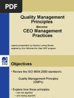 Quality Management Principles