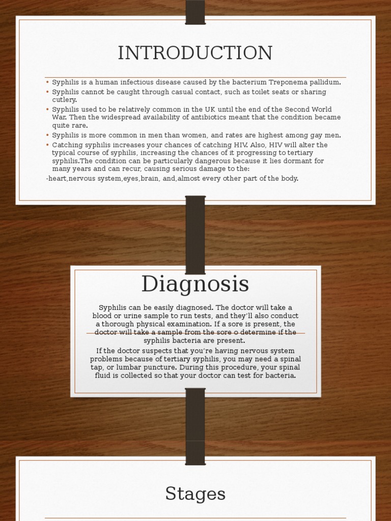 Syphilis | PDF | Infection | Transmission (Medicine)