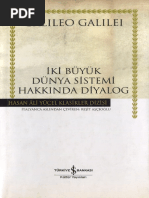 Galileo Galilei - İki Büyük Dünya Sistemi Hakkında Diyalog (Çev. R. Aşçıoğlu, TİBKY, 2008) Cls