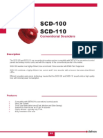 SIRENA UNUTRASNJA scd-110 - Datasheet - en PDF