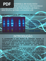 Cromatografia - CCD e Ccdae Slides