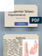 Congenital Talipes Eiqunovarus