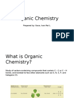 Organic Chemistry: Prepared By: Goce, Ivan Rei L