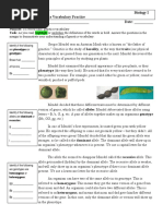 Activity 1 Vocabulary Literay - Student Guide