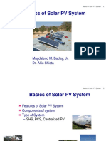 Basics of Solar PV System