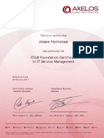 ITIL Certificaat