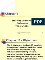 Enhanced ER Modeling Techniques Transparencies: © Pearson Education Limited, 2004 1