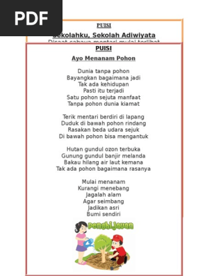 Puisi Adiwiyata