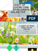 3 Habit of Mind (Hom) Dan Kepentingannya Dalam