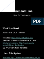 Linux - Command Line Help 