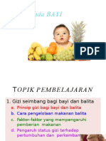 Gizi Bayi Dan Balita 1